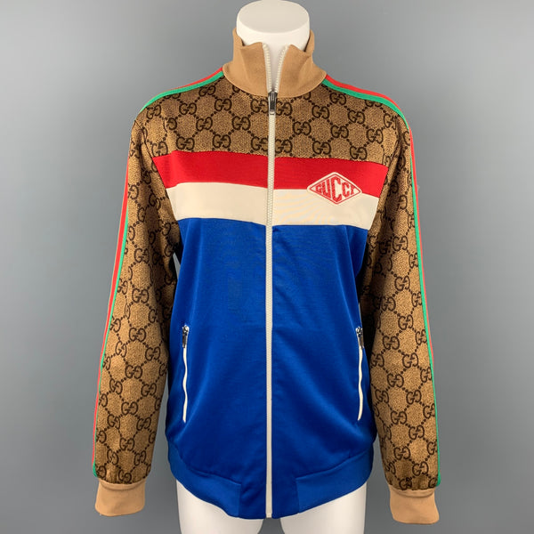 gucci gg technical jersey jacket