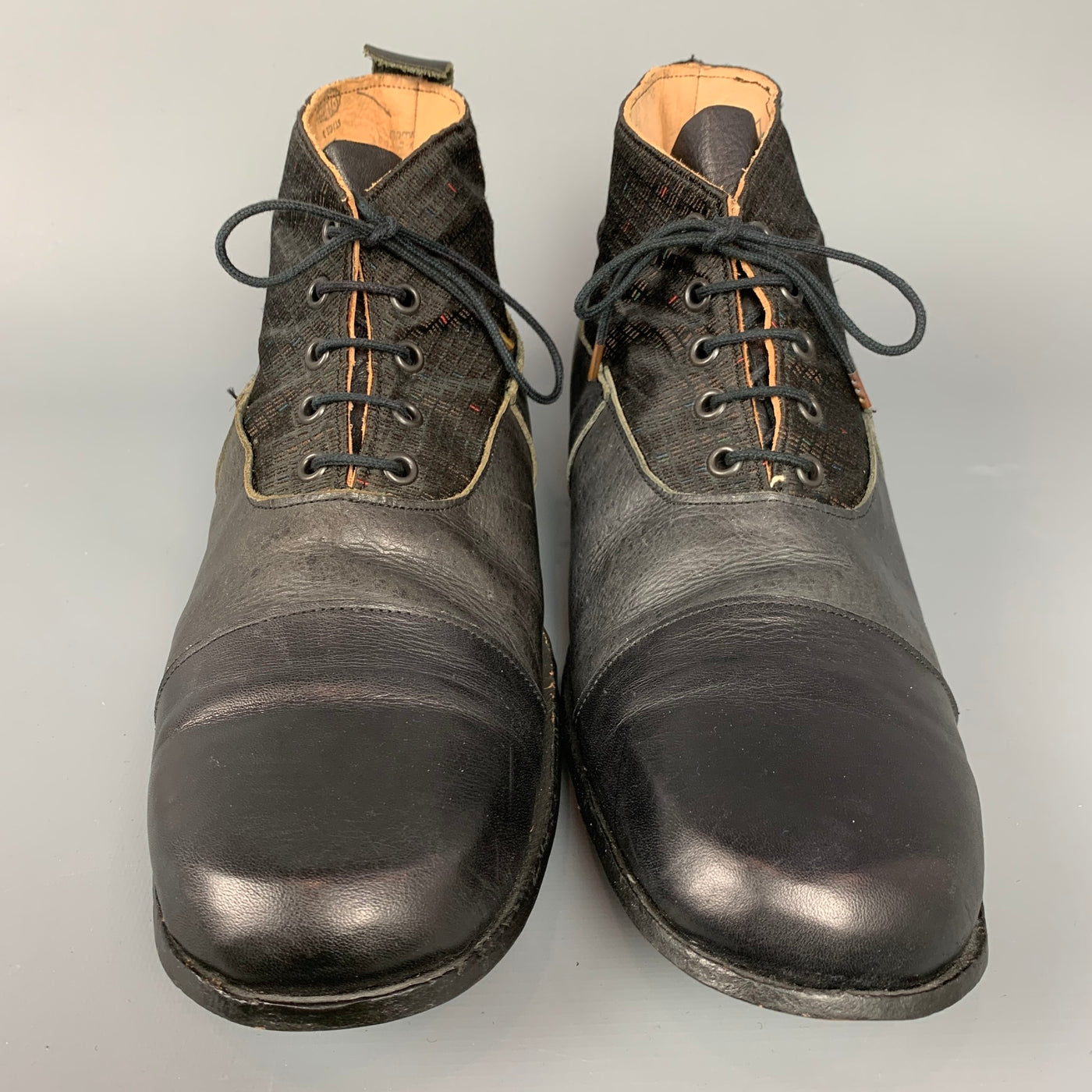 Paul Harnden Silk & Leather Shoes-