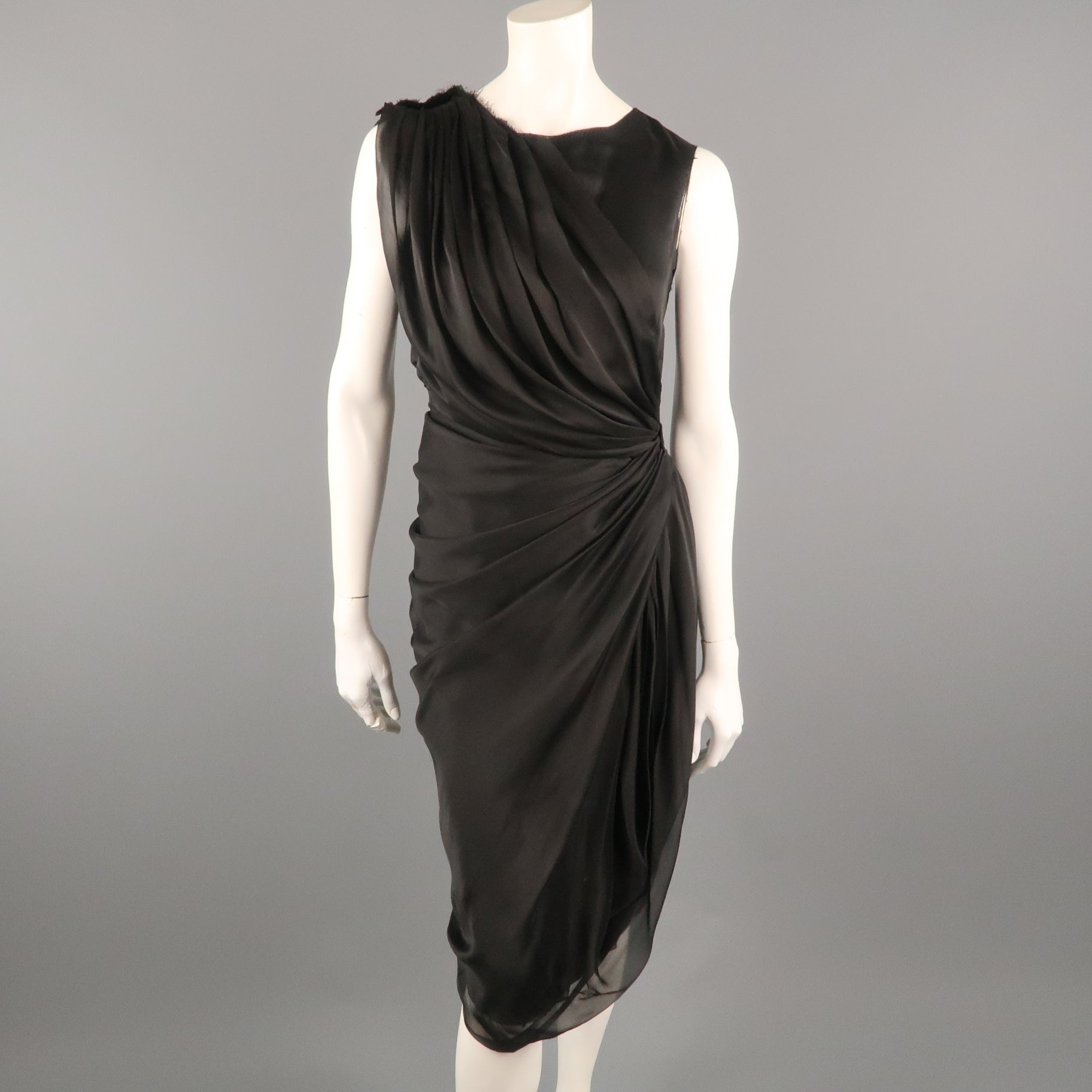 black shift cocktail dress