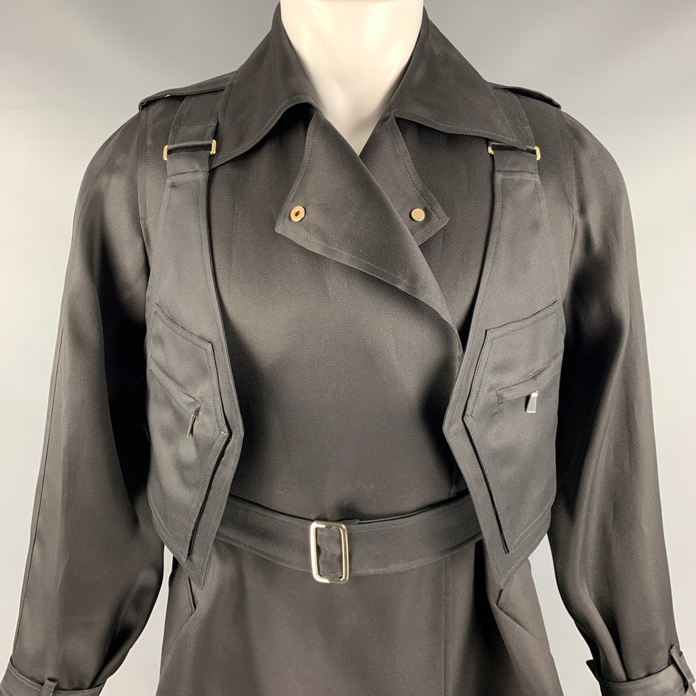 MAX MARA Size 8 Navy Pinstripe Wrapped Blazer Skirt Suit – Sui Generis  Designer Consignment