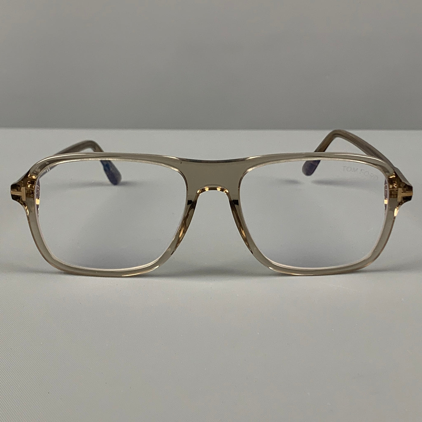 TOM FORD Clear Acetate Square Sunglasses – Sui Generis Designer Consignment