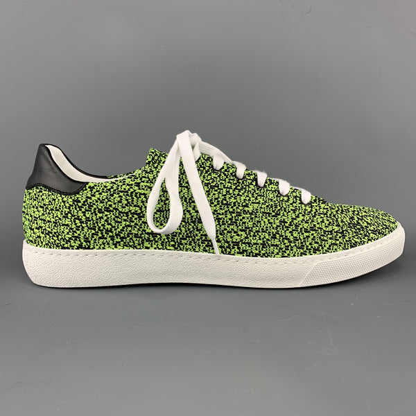 lime green designer shoes