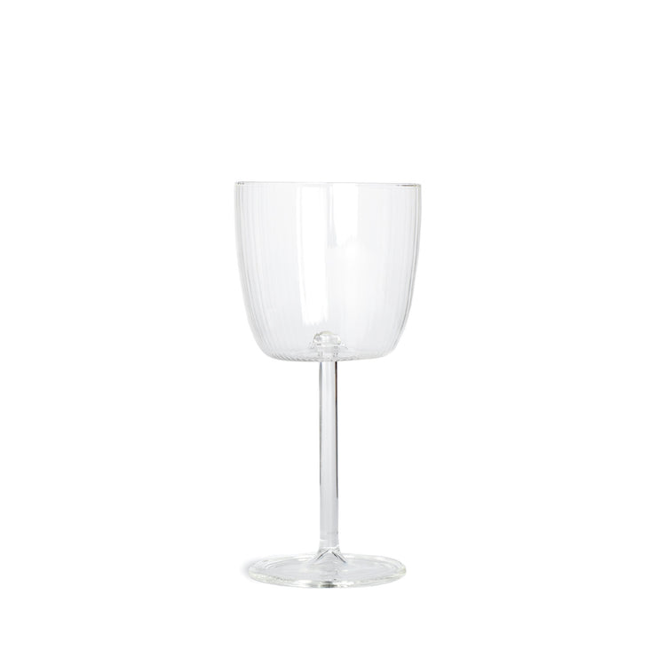 Tuccio Calice Stem Glass in Millerighe (Set of 2)