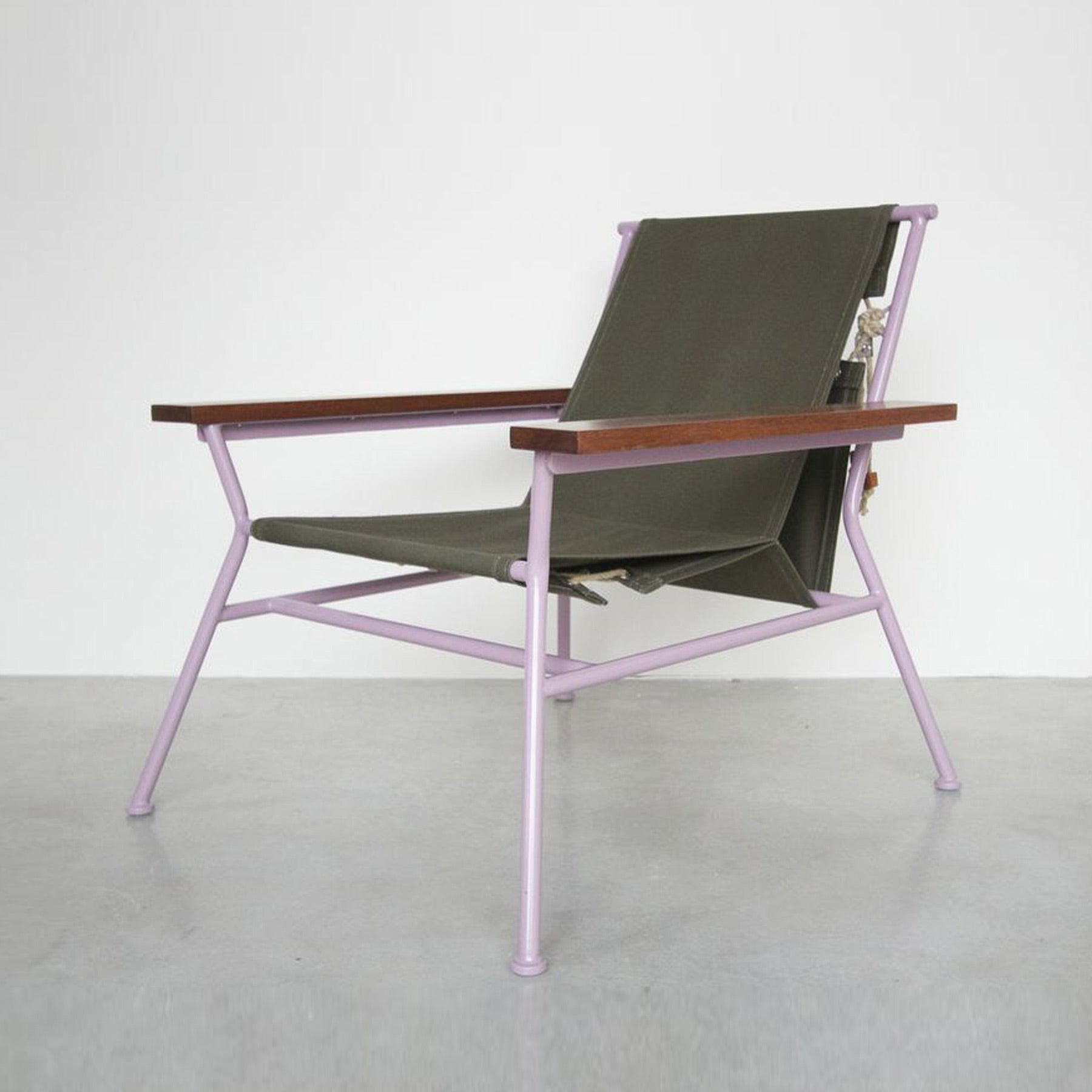 Garza Marfa Canvas Lounge Chair Heath Ceramics