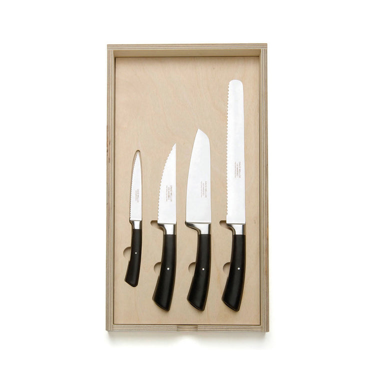 Kitchen Knife Specialist Set with Black Handle