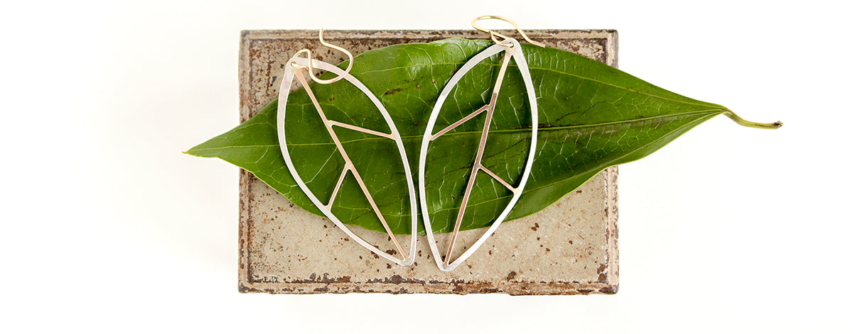 Rebecca Haas Jewelry Spring Collection - Beech Leaf 