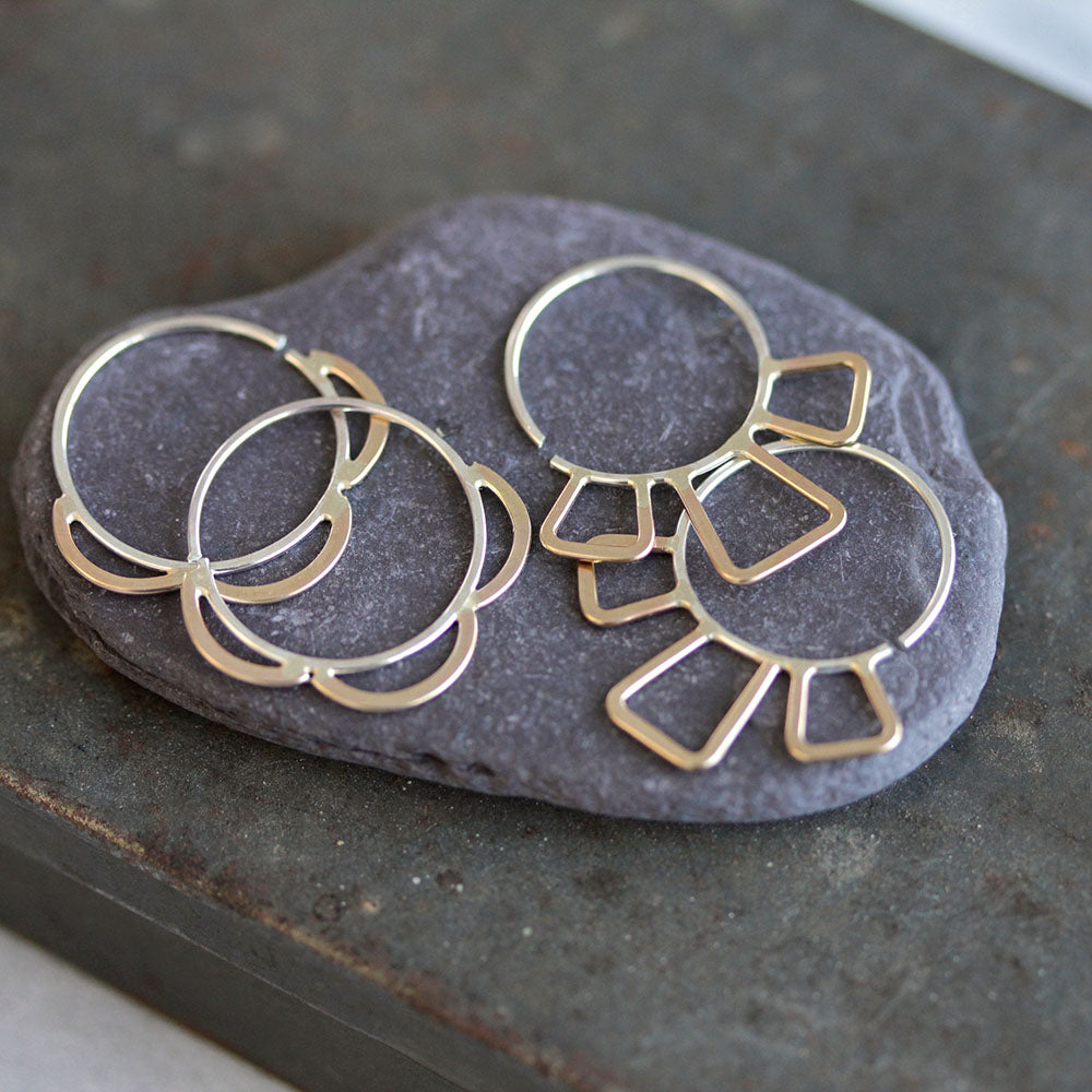 Rebecca Haas Jewelry SS18 Collection - New Tiny Boho Hoops