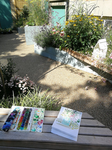 Garden sketching