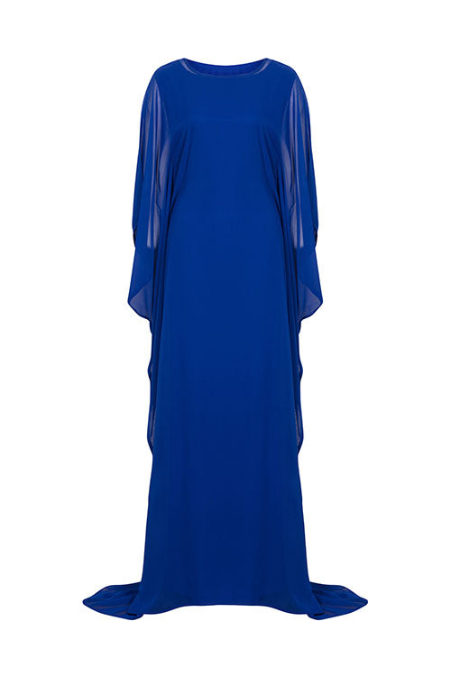 Maxi Blue Dress – Nisaa Boutique