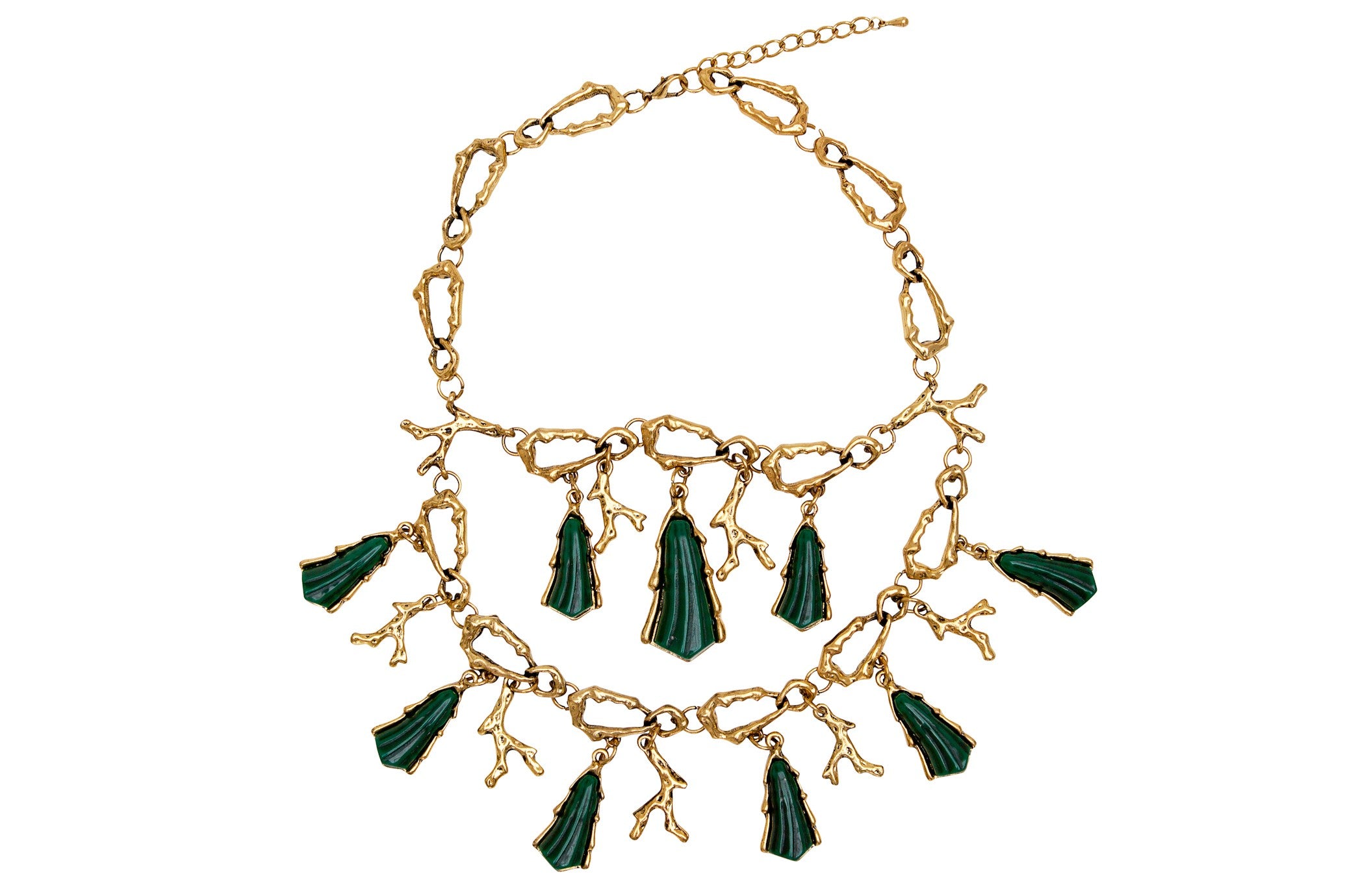 Green Leaves Necklace – Nisaa Boutique