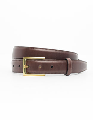 Men's Brown Italian Leather Belt