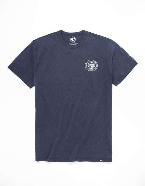 47 Brand Navy Long Sleeve T-Shirt with School Seal