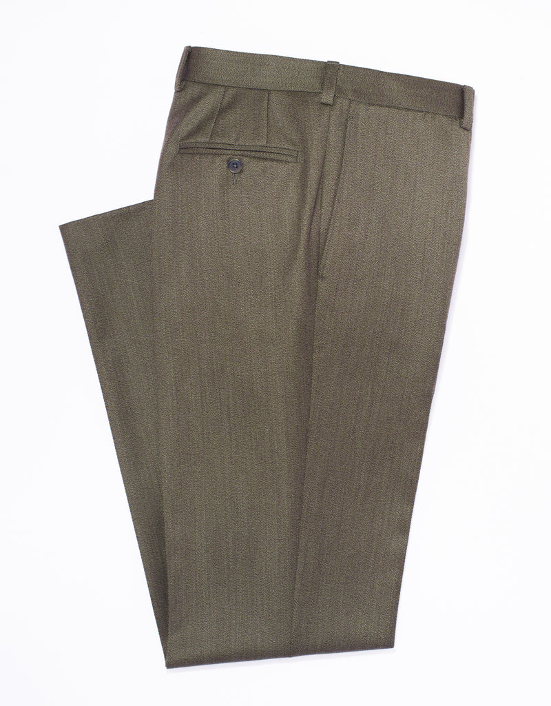 Men's Dress Trousers | Flannel, Wool Twill, Whipcord, & Covert Cloth