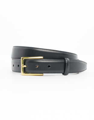 Gold Buckle Dress Belt