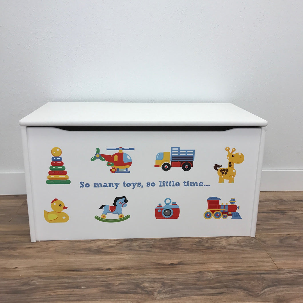 childrens wooden storage chest