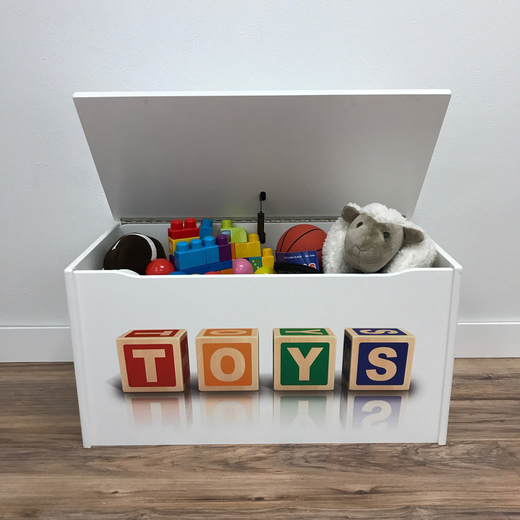 wooden toy box chest