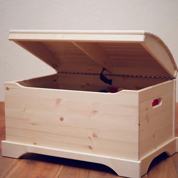 wooden toy box with drawers