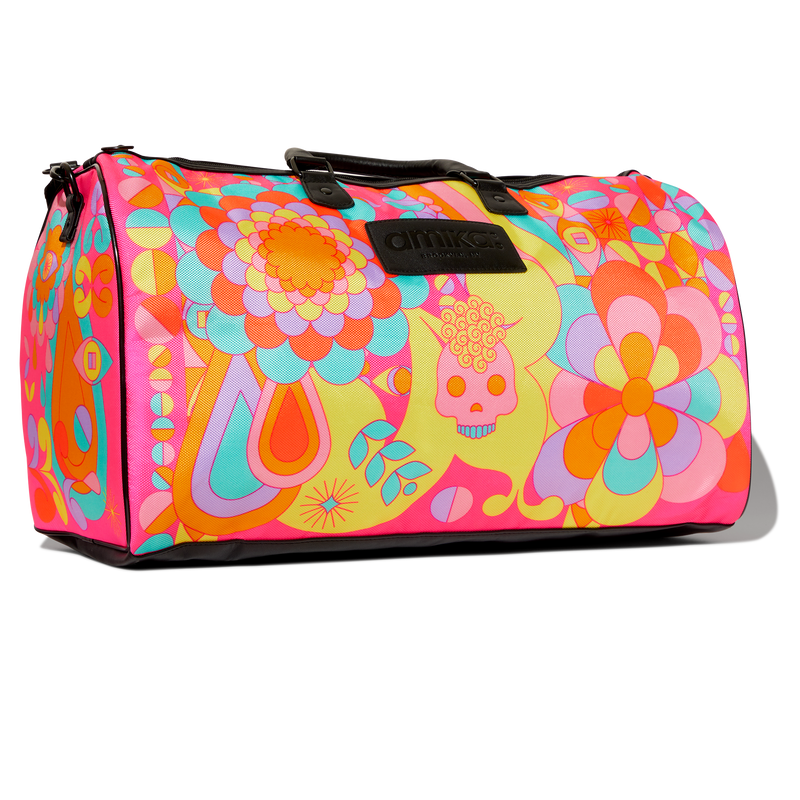 duffle bag with amika skull | amika