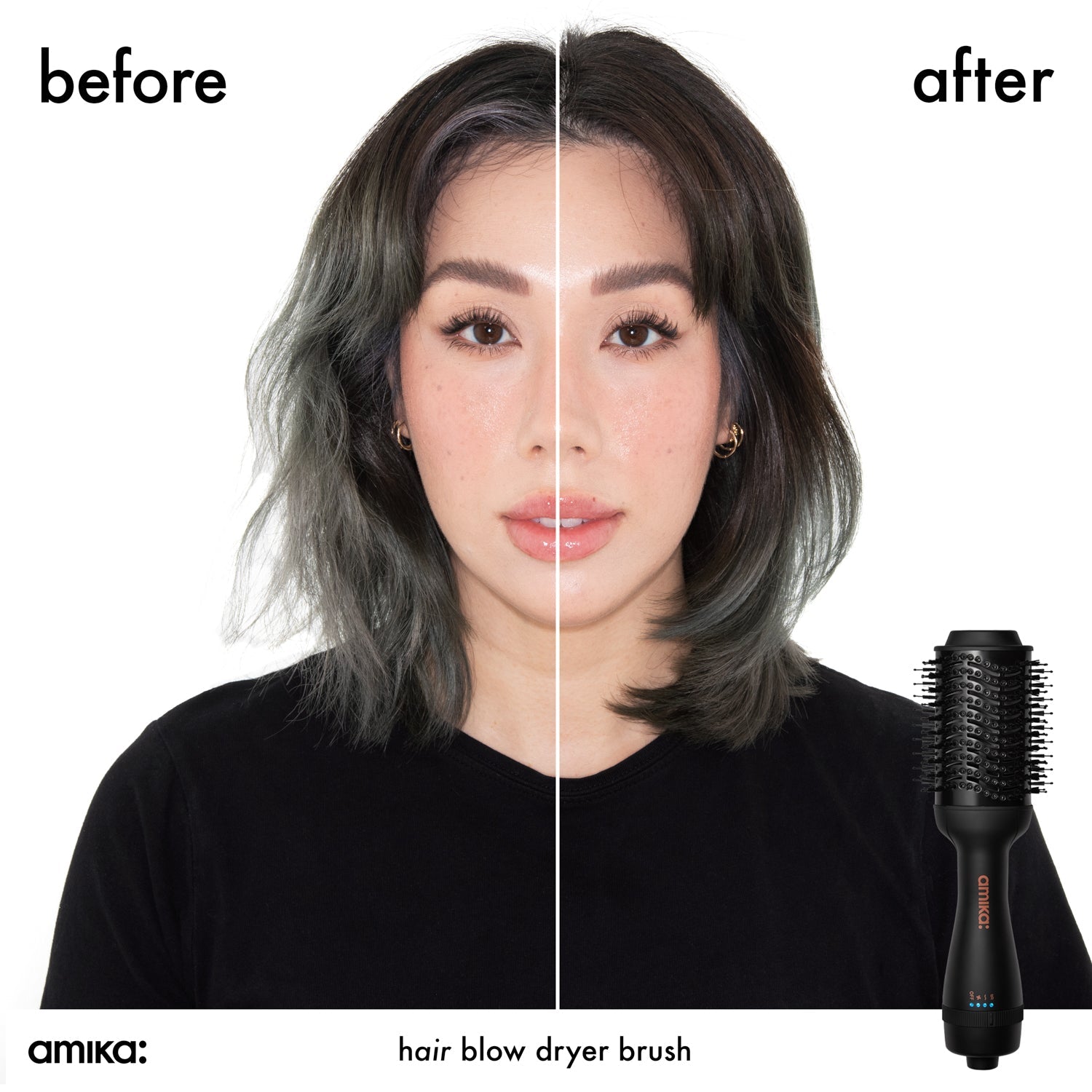 hair blow dryer brush 2.0 | amika