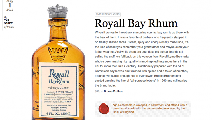 royal bay rhum
