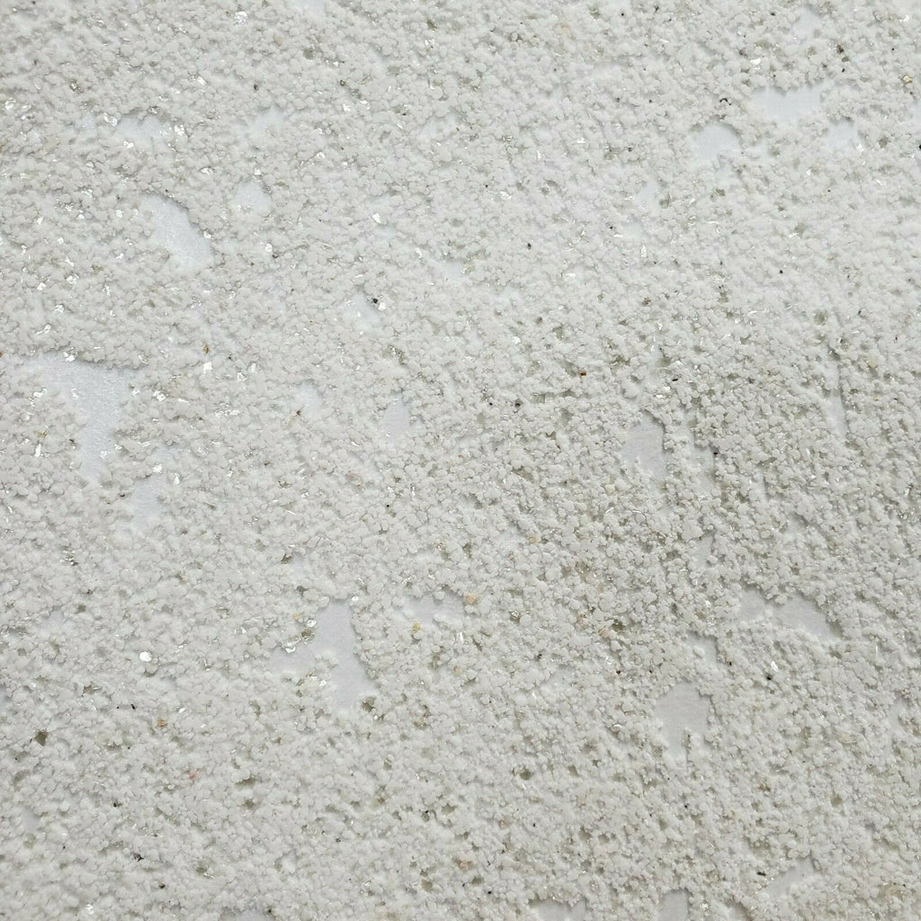 K901 White Cream Chip Stone Real Natural Mica Textured Wallpaper Plain ...