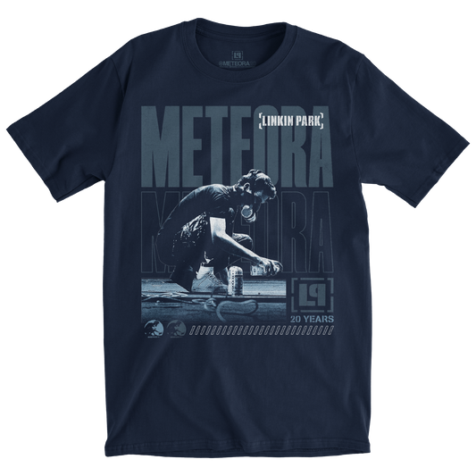 Meteora Drip Collage Black Tee – Linkin Park Store