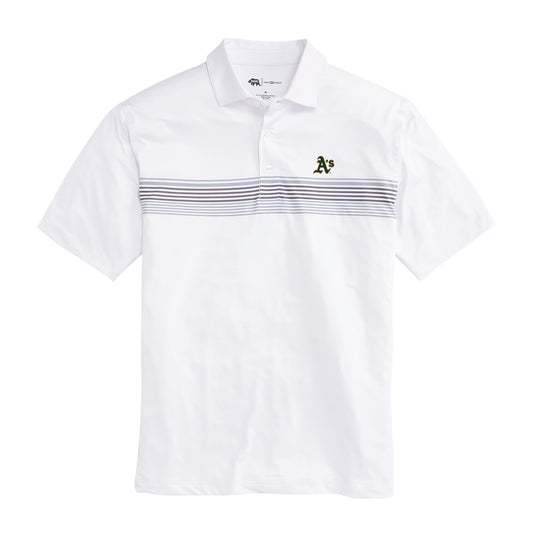 Atlanta Braves Hairline Stripe Performance Polo – Onward Reserve