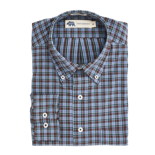 Paxton Tailored Fit Performance Twill Button Down