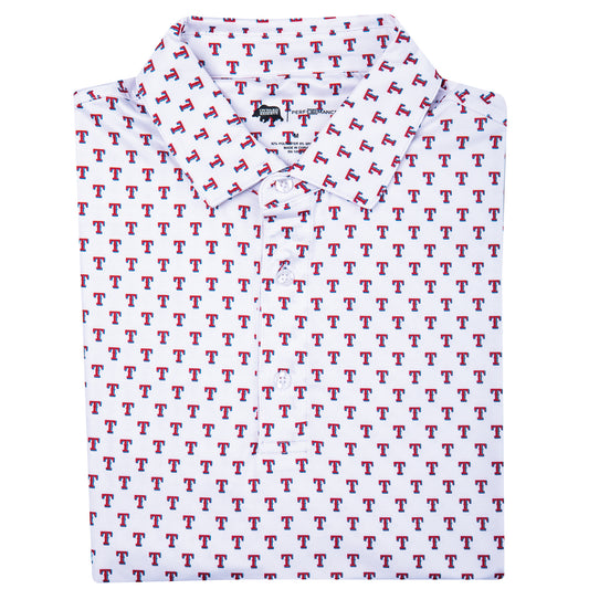 Atlanta Braves Logo Bear Performance Polo – Southern Clothiers