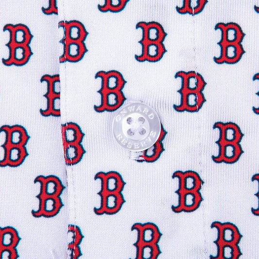 Boston Red Sox Solid Performance Polo White / S