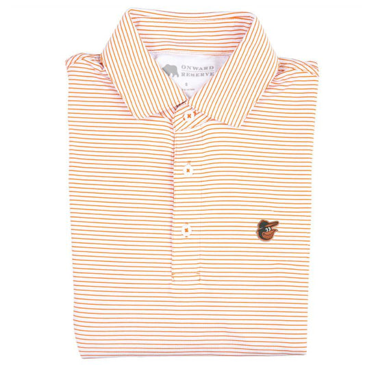 St. Louis Cardinals Birdie Stripe Performance Polo – Onward Reserve