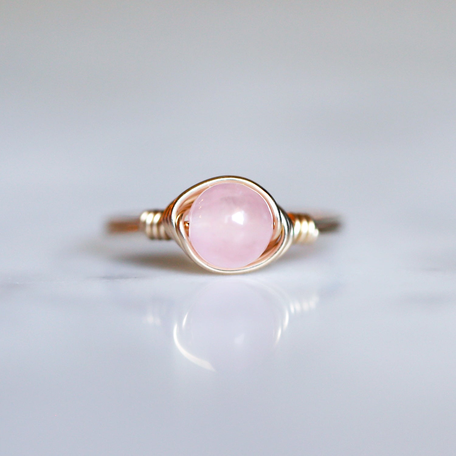 rose quartz ring price