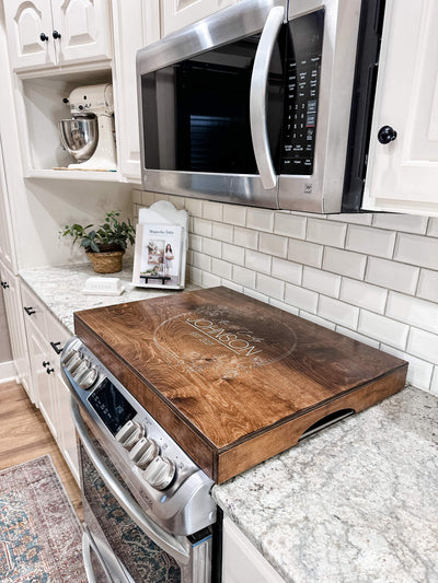 DIY Stove Top Cover for Electric or Gas Stove