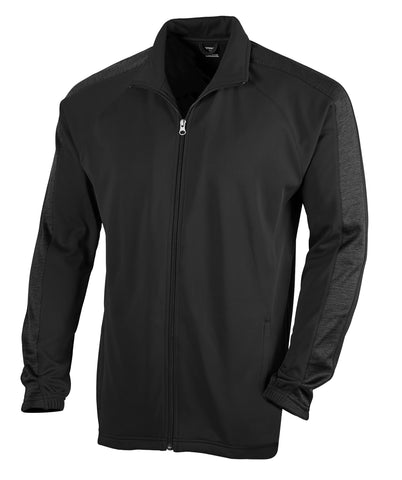 BodyFlexx Deep Green & Black Cropped Activewear Set Jacket