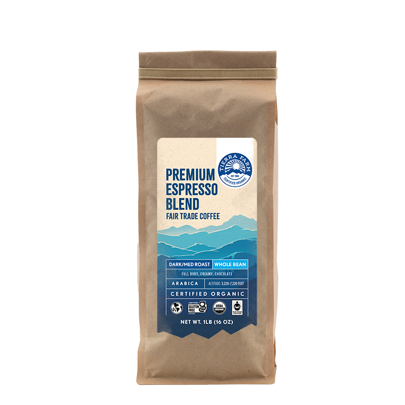 Café en grains BIO Tierra Fuerte 1 KG (*)