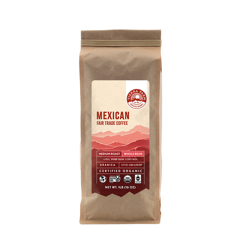 Organic Nicaraguan Coffee  Tierra Farm Certified Organic