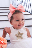 Baby Girls Tutu Dress- Ivory