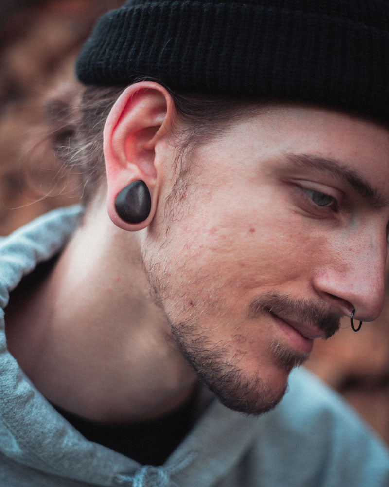 Model With Stretched Ears