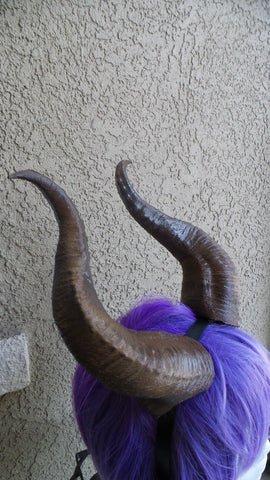 Amazing Young Maleficent Premium Cosplay Horns Headdress
