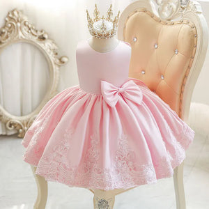 Elegant "Monica Marie" Girls Party Dress - The Palm Beach Baby