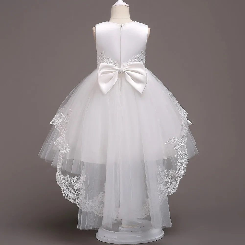 "Blanche-Marie" Special Occasion Dresses - Oversized Bows