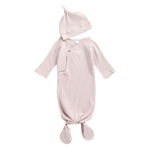 "Morgan" Infant's Sleeping Gowns  + Matching Cap - The Palm Beach Baby