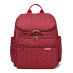 accessories Red Roomy Large Capacity Mommy Nylon Backpack -The Palm Beach Baby