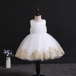 kids and babies "Chanelle" Elegant Lace Special Occasion Dress -The Palm Beach Baby