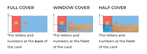 Customize cards and show the numbers with Window Version
