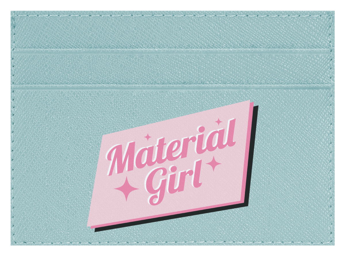 material girl card cover