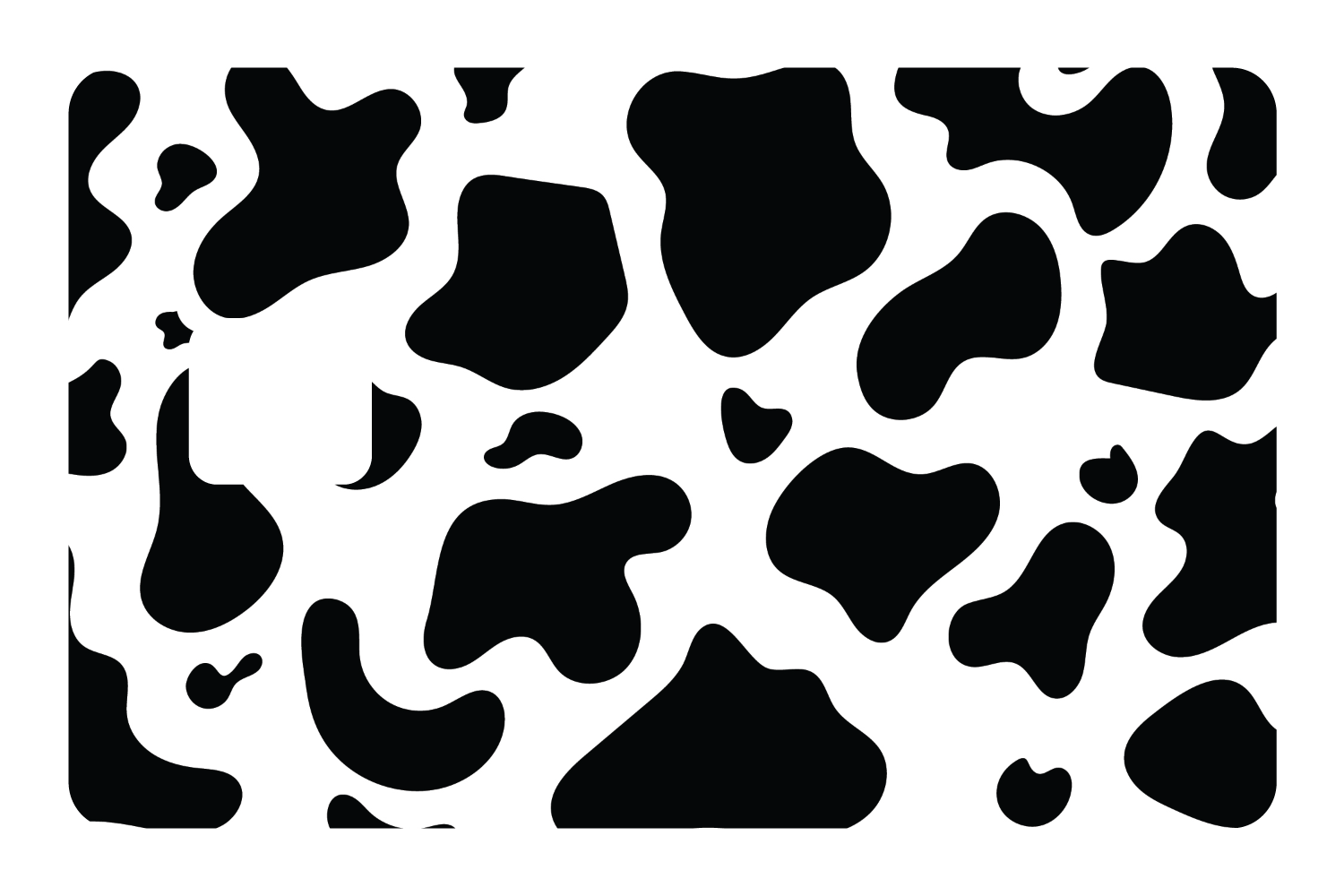 Cow print. Пятна коровы. Коровий принт. Пятна коровы фон. Коровий принт трафарет.