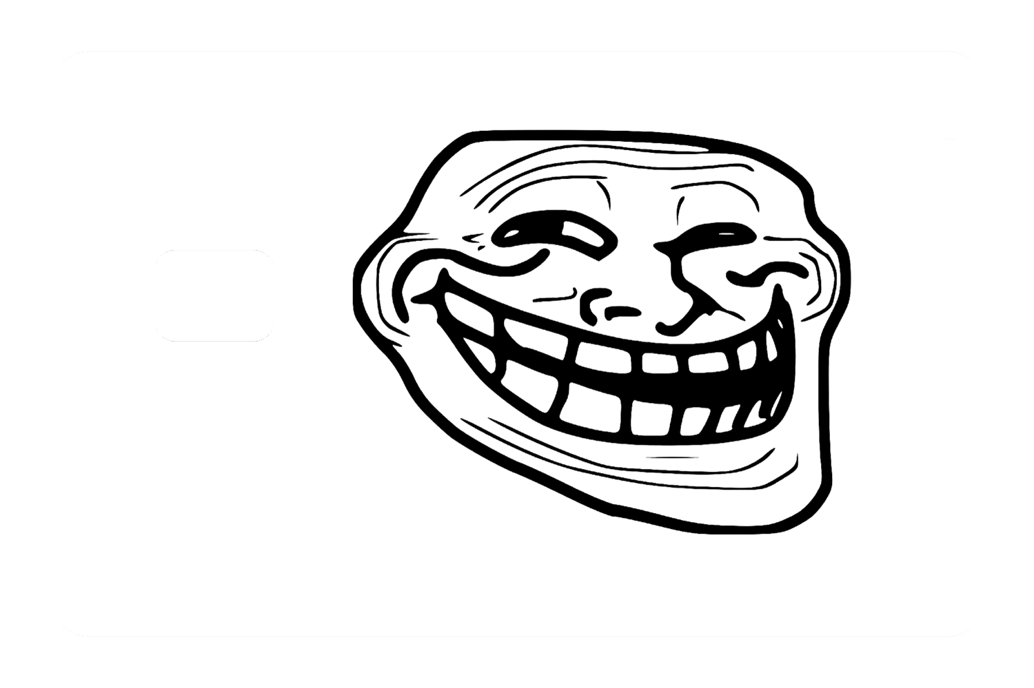 Trollface Deal With It Troll Face Png Transparent Png 991x806