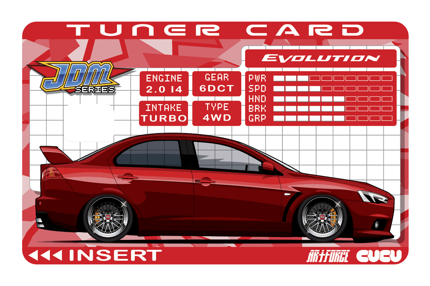 Evo X Tuner Card