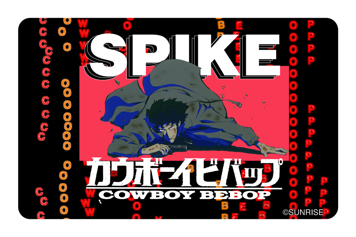 Spike Spiegel Credit Card Cover Skins – Blitz™ Covers